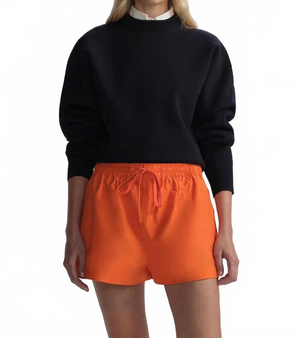 NEW A.L.C. camden short in persimmon